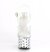 Pleaser DISCOLITE-708DOTS Sandali con Plateau Trasparente Multicolore EU-36 / US-6