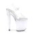 Pleaser DISCOLITE-808 Sandali con Plateau Trasparente Colorato EU-35 / US-5