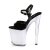 Pleaser DISCOLITE-809 Sandali con Plateau Vernice Nero Colorato EU-38 / US-8