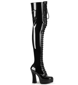Pleaser ELECTRA-3023 Stivali sopra il Ginocchio Vernice...