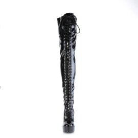 Pleaser ELECTRA-3023 Stivali sopra il Ginocchio Vernice...