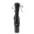 Pleaser ENCHANT-1041Stivali con Plateau Similpelle Nero EU-38 / US-8