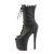 Pleaser ENCHANT-1041Stivali con Plateau Similpelle Nero EU-38 / US-8