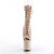 Pleaser ENCHANT-1041Stivali con Plateau Vernice Beige EU-40 / US-10