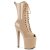 Pleaser ENCHANT-1041Stivali con Plateau Vernice Beige EU-39 / US-9