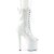 Pleaser ENCHANT-1041Stivali con Plateau Vernice Bianco EU-35 / US-5