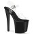 Pleaser ENCHANT-708 Sandali con Plateau Trasparente Nero EU-35 / US-5