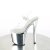 Pleaser ENCHANT-708 Sandali con Plateau Cromato Trasparente Argento EU-35 / US-5
