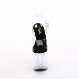 Pleaser ENCHANT-708 Sandali con Plateau Trasparente EU-37...