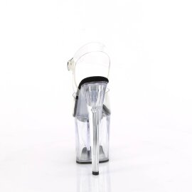 Pleaser ENCHANT-708 Sandali con Plateau Trasparente EU-37 / US-7