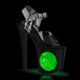 Pleaser ENCHANT-708LT-CIRCLE Sandali con Plateau...