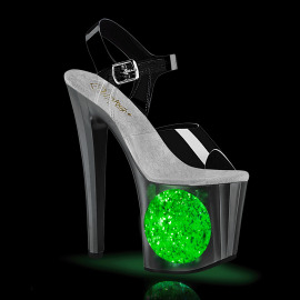 Pleaser ENCHANT-708LT-CIRCLE Sandali con Plateau...