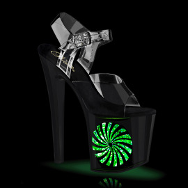 Pleaser ENCHANT-708LT-PINWHE Sandali con Plateau...
