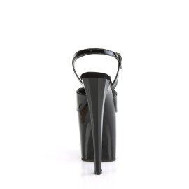 Pleaser ENCHANT-709 Sandali con Plateau Vernice Nero EU-40 / US-10