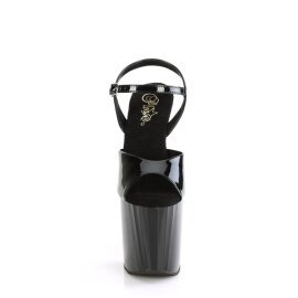Pleaser ENCHANT-709 Sandali con Plateau Vernice Nero...