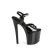 Pleaser ENCHANT-709 Sandali con Plateau Vernice Nero EU-38 / US-8