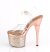 Pleaser ESTEEM-708CHLG Sandali con Plateau Glitter Dorato Rosa EU-39 / US-9
