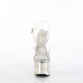 Pleaser ESTEEM-708CK Sandali con Plateau Ologramma...