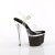 Pleaser ESTEEM-708LG Sandali con Plateau Glitter Trasparente Multicolore EU-38 / US-8