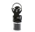 Pleaser ESTEEM-709 Sandali con Plateau Vernice Nero Trasparente EU-35 / US-5