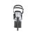 Pleaser ESTEEM-709 Sandali con Plateau Vernice Nero Trasparente EU-35 / US-5