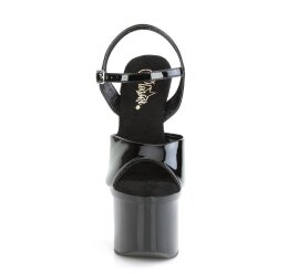 Pleaser ESTEEM-709 Sandali con Plateau Vernice Nero EU-40...