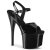Pleaser ESTEEM-709 Sandali con Plateau Vernice Nero EU-37 / US-7