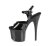 Pleaser ESTEEM-709 Sandali con Plateau Vernice Nero EU-37 / US-7