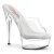 Pleaser EXCITE-601 Sandali con Plateau Trasparente EU-35 / US-5