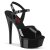Pleaser EXCITE-609 Sandali con Plateau Vernice Nero EU-35 / US-5