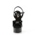 Pleaser EXCITE-609 Sandali con Plateau Vernice Nero EU-35 / US-5