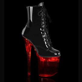 Pleaser FLASHDANCE-1020-8 Stivaletti con Plateau Vernice...
