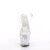 Pleaser FLASHDANCE-708SPEC Sandali con Plateau Trasparente Multicolore EU-38 / US-8