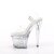 Pleaser FLASHDANCE-708SPEC Sandali con Plateau Trasparente Multicolore EU-38 / US-8