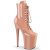 Pleaser FLAMINGO-1020 Stivaletti con Plateau Vernice Blush EU-44 / US-14