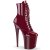 Pleaser FLAMINGO-1020 Stivaletti con Plateau Vernice Borgogna EU-35 / US-5