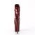 Pleaser FLAMINGO-1020 Stivaletti con Plateau Vernice Borgogna EU-35 / US-5