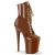 Pleaser FLAMINGO-1020 Stivaletti con Plateau Vernice Caramello EU-42 / US-12