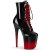 Pleaser FLAMINGO-1020BR-H Stivaletti con Plateau Vernice Nero EU-39 / US-9
