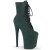 Pleaser FLAMINGO-1020FS Stivaletti con Plateau Scamosciato Verde EU-35 / US-5