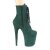 Pleaser FLAMINGO-1020FS Stivaletti con Plateau Scamosciato Verde EU-35 / US-5
