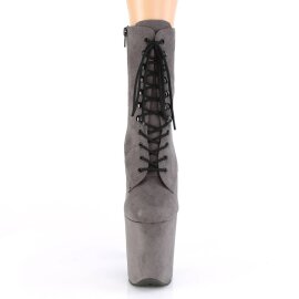 Pleaser FLAMINGO-1020FS Stivaletti con Plateau Camoscio...
