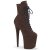 Pleaser FLAMINGO-1020FS Stivaletti con Plateau Camoscio Sintetico Moka EU-36 / US-6