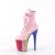 Pleaser FLAMINGO-1020HG Stivaletti con Plateau Vernice Glitter Rosa Multicolore EU-38 / US-8