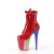 Pleaser FLAMINGO-1020HG Stivaletti con Plateau Vernice Glitter Rosso Multicolore EU-35 / US-5