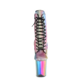 Pleaser FLAMINGO-1020RC Stivaletti con Plateau Riflesso...
