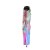 Pleaser FLAMINGO-1020RC Stivaletti con Plateau Riflesso Cromato Multicolore EU-37 / US-7