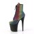 Pleaser FLAMINGO-1020RS Stivaletti con Plateau Strass Multicolore EU-35 / US-5