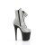 Pleaser FLAMINGO-1020RS Stivaletti con Plateau Strass Argento EU-35 / US-5