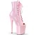 Pleaser FLAMINGO-1021 Stivaletti con Plateau Vernice Rosa Chiaro EU-35 / US-5
